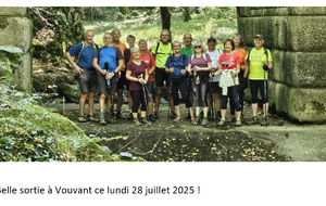 Belle sortie à Vouvant ce lundi 28 juillet 2025