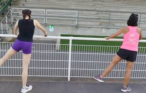 Balancer jambes avec appui
