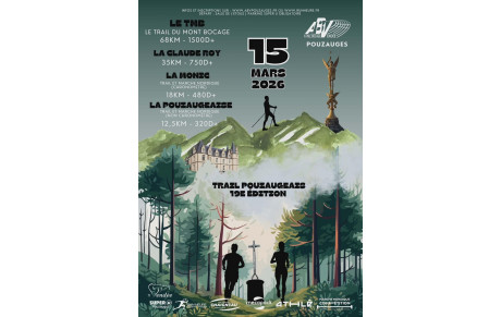 Trail Pouzaugeais : inscriptions ouvertes !