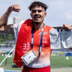 Simon, nouveau titre de champion de France espoirs (U23) du 400 m haies